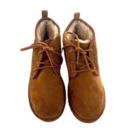 Like new UGG Neumel Chestnut Lace up ankle boots. main image 8